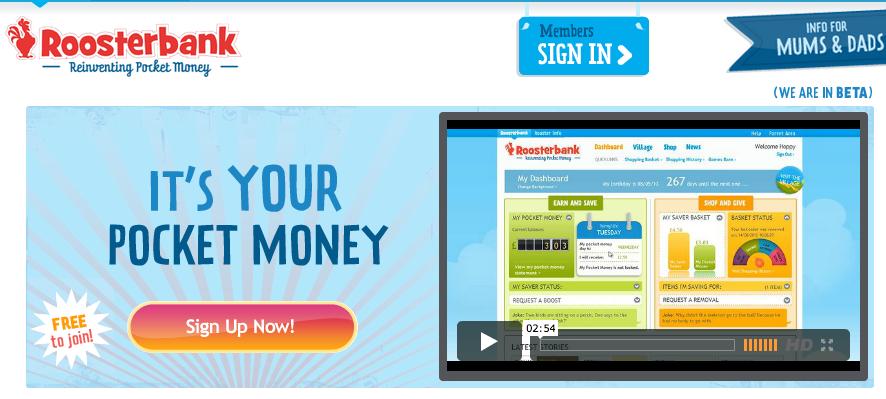 New UK Start-up Roosterbank.com is Reinventing Pocket Money