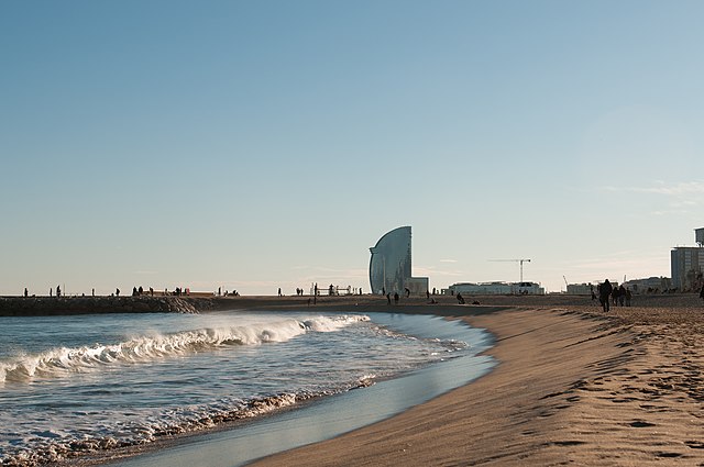 Barcelona beach