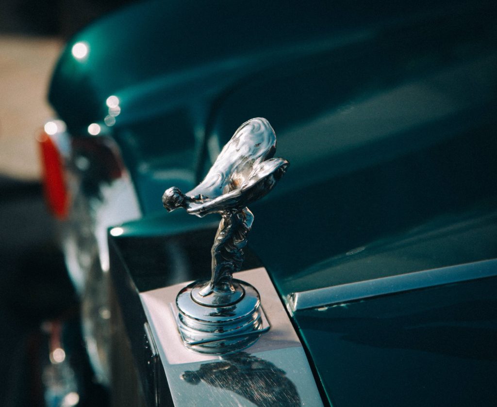 rolls royce hood ornament