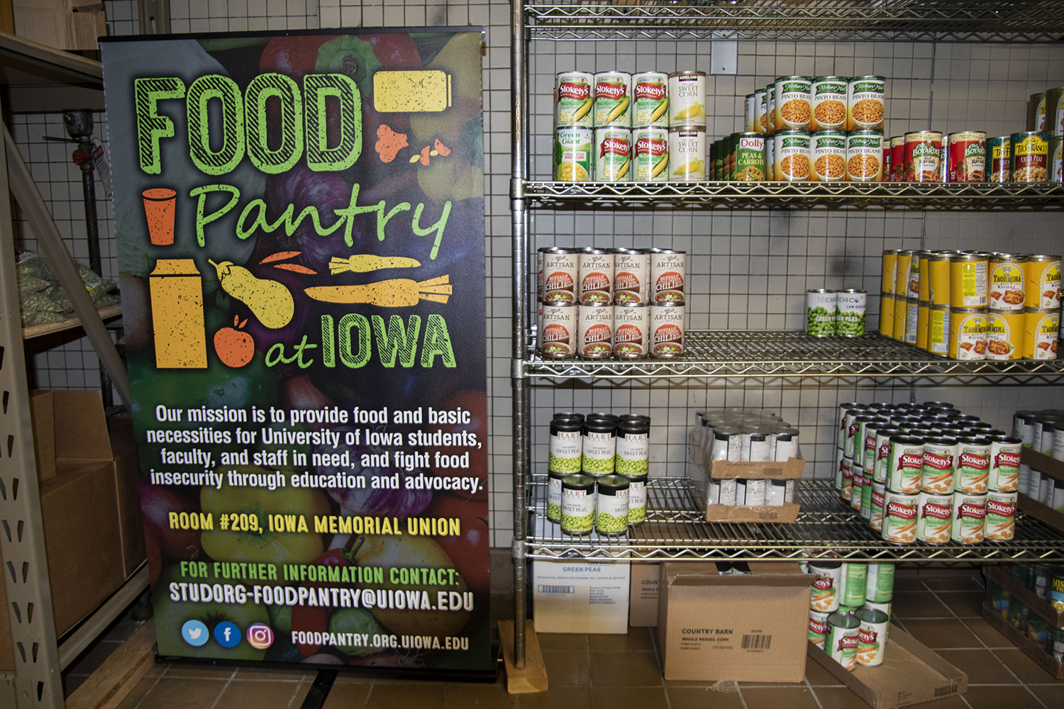 Free food pantries in the USA