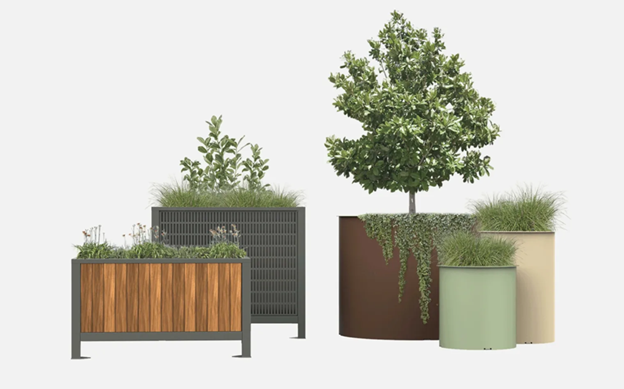 Enhancing Businesses with Commercial Outdoor Planters