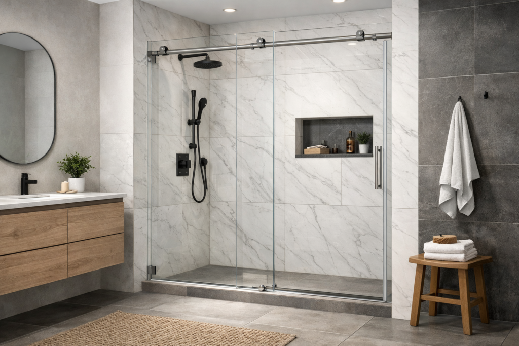 Where to Buy Shower Doors if You Want Tempered Glass Without Showroom Markups