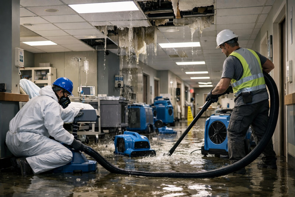 Brooklyn, NY Healthcare Spaces Face Restoration Water Damage Risks After Overnight Leaks